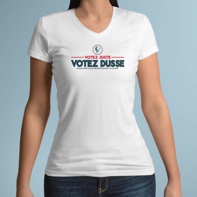 T-shirt Votez Dusse