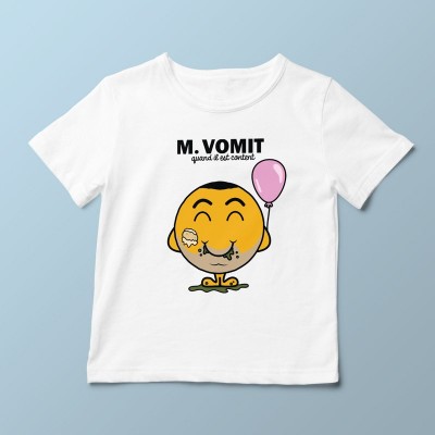 T-shirt M. Vomit par Ptit Mytho