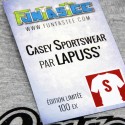Casey Sportswear par Lapuss' (étiquette)