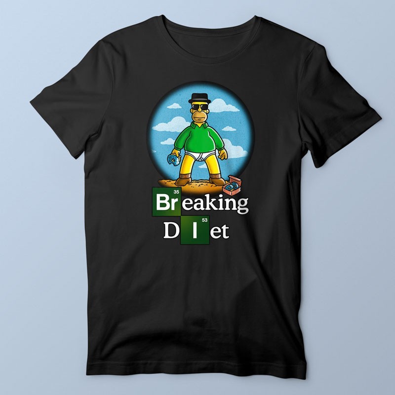 T-shirt Breaking Diet par Barbadifuoco