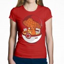T-shirt femme Red Pokehouse par Donnie
