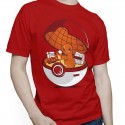 T-shirt homme Red Pokehouse par Donnie