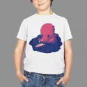 T-shirt enfant Mini Cthulhu par Steve Baker