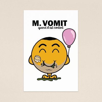 Affiche M. Vomit