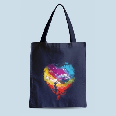 Tote bag Sunset on Twilight Town
