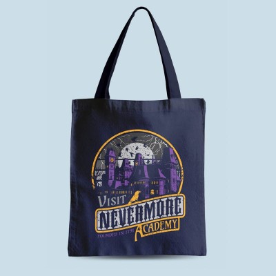 Tote bag Visit Nevermore