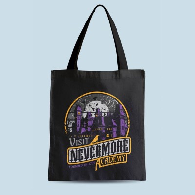 Tote bag Visit Nevermore par Olipop