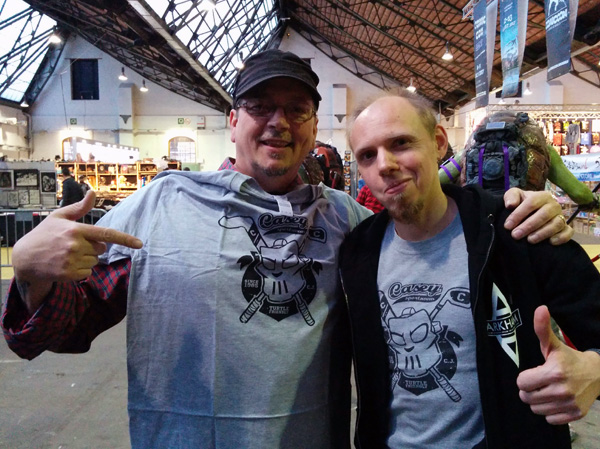 Kevin Eastman (co-créateur des Tortues Ninja - TMNT) et Mr Funtastee